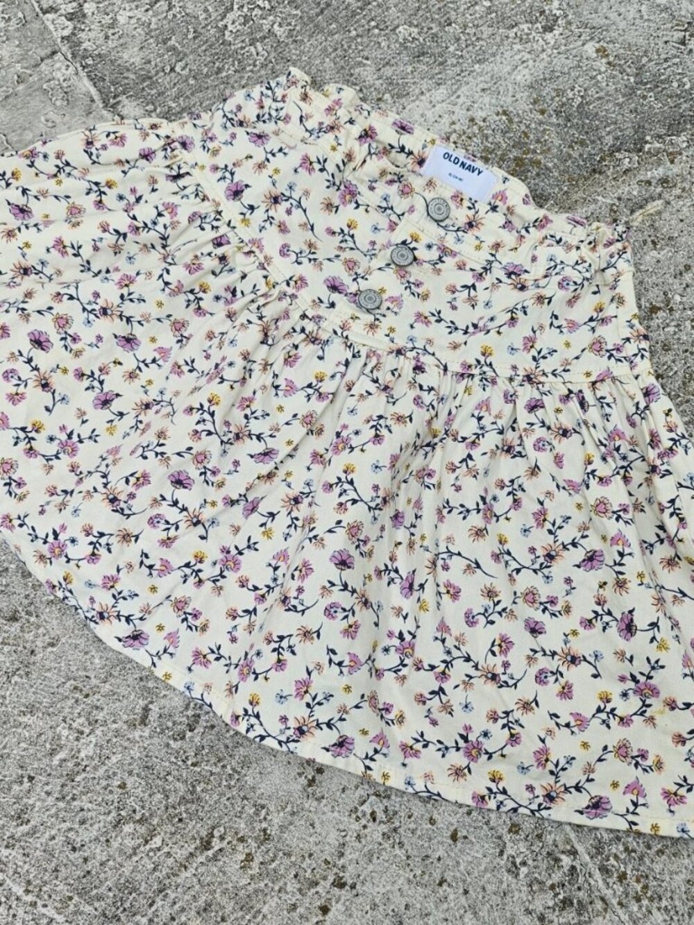 Old Navy Girl Skirt Flora Multi Color Size XL (14-16)